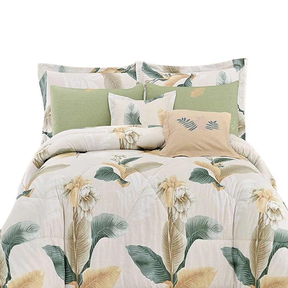 Comforter Set 8 Pcs - 240 X 260 - N 36
